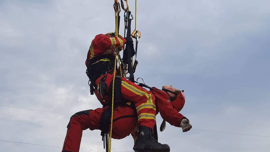 Abseilen Zugangstechniken